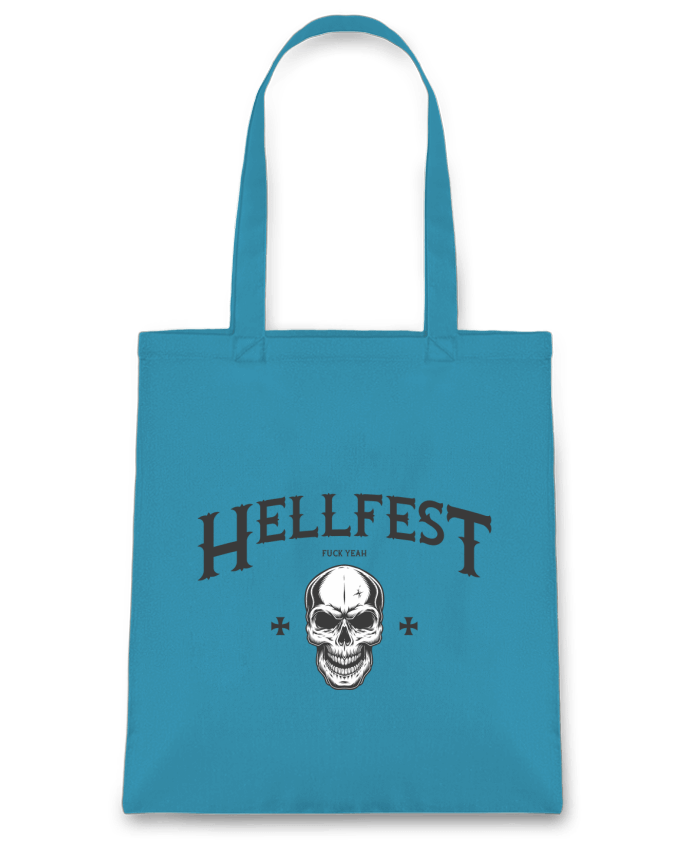 Tote-bag Hellfest fuck yeah par tunetoo