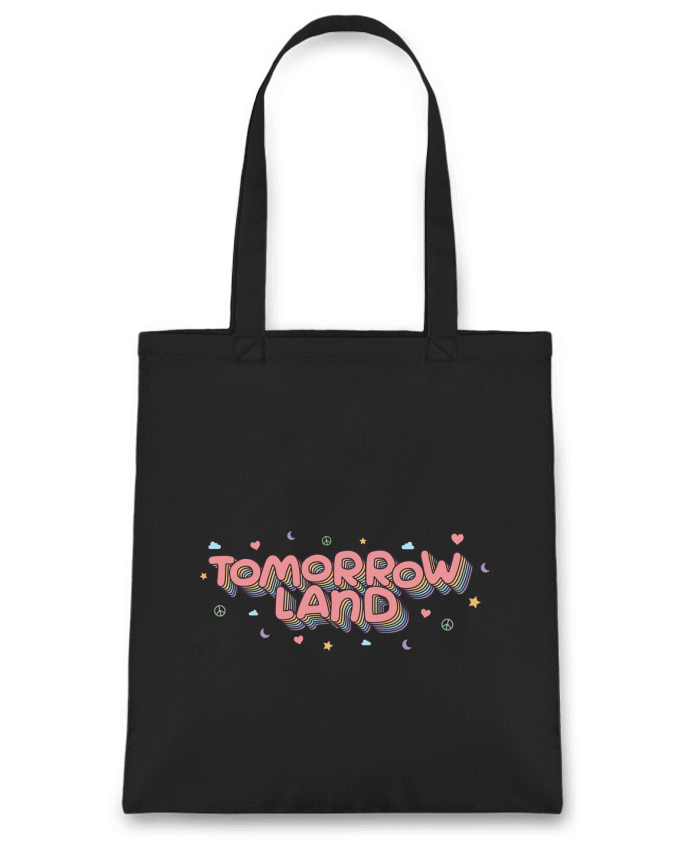 Tote Bag cotton Tomorrowland by tunetoo