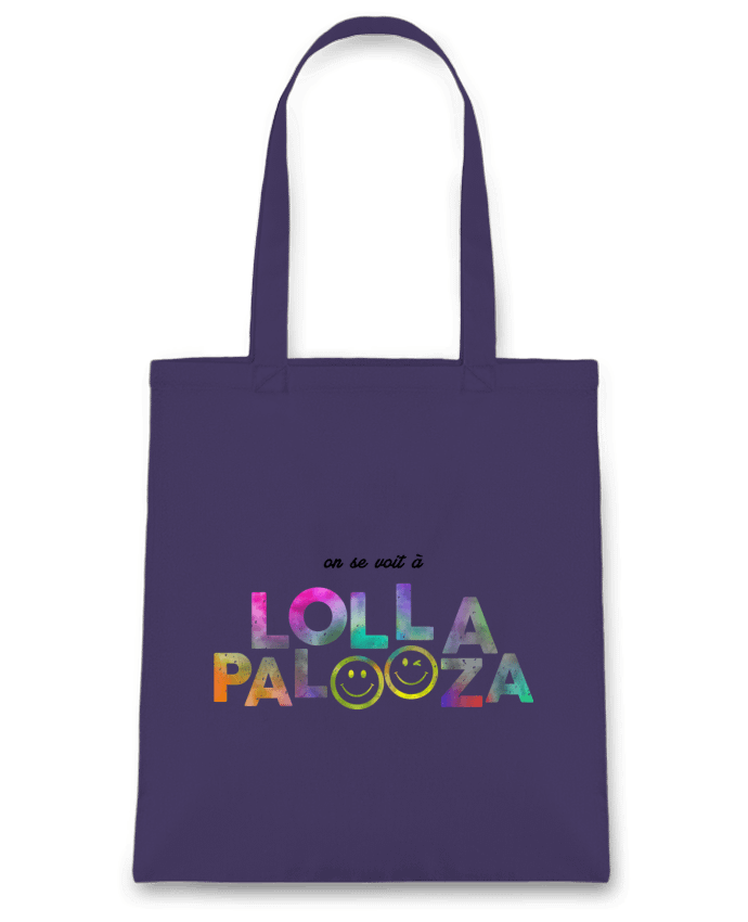 Bolsa de Tela de Algodón On se voit à Lollapalooza por tunetoo