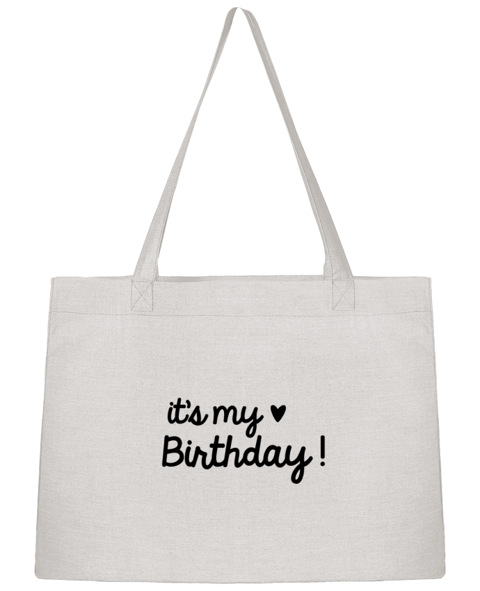 Shopping tote bag Stanley Stella it's my birthday cadeau by Original t-shirt