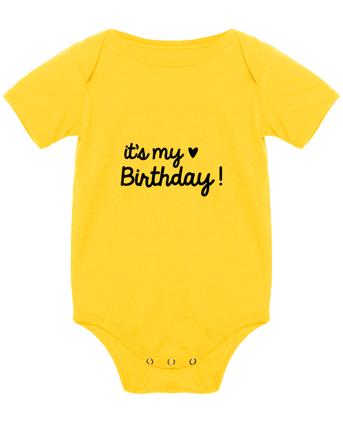 Body bébé it's my birthday cadeau par Original t-shirt