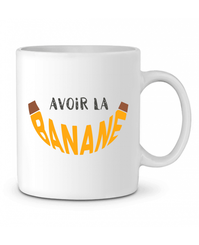 Ceramic Mug Avoir la banane by tunetoo