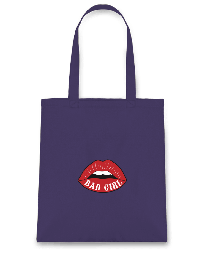 Tote Bag cotton Bad Girl by tunetoo
