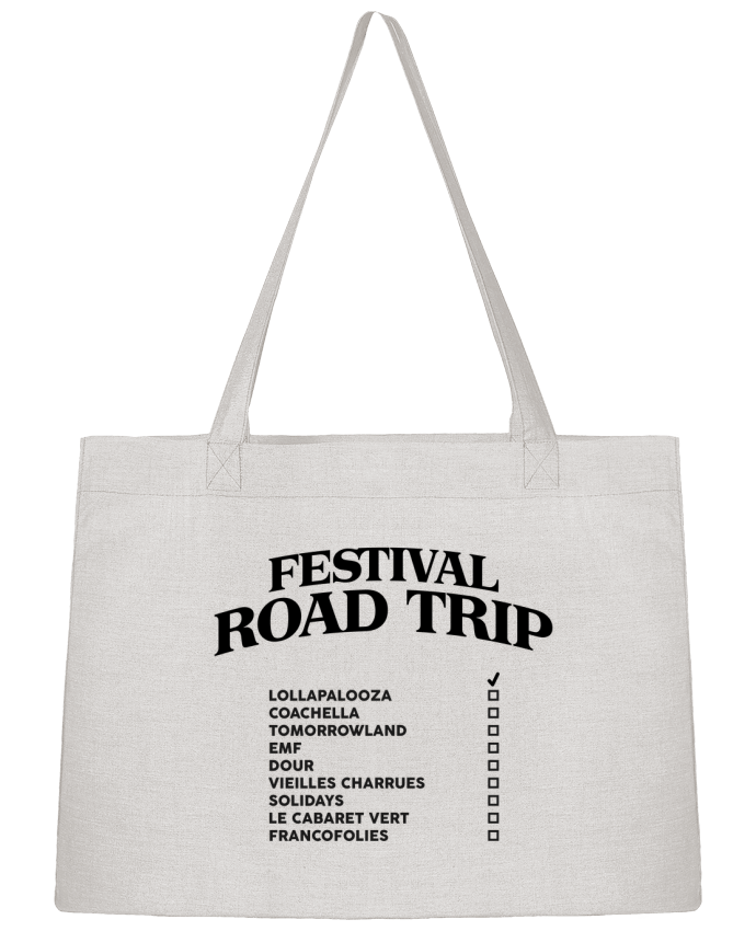 Shopping tote bag Stanley Stella Festival road trip by tunetoo
