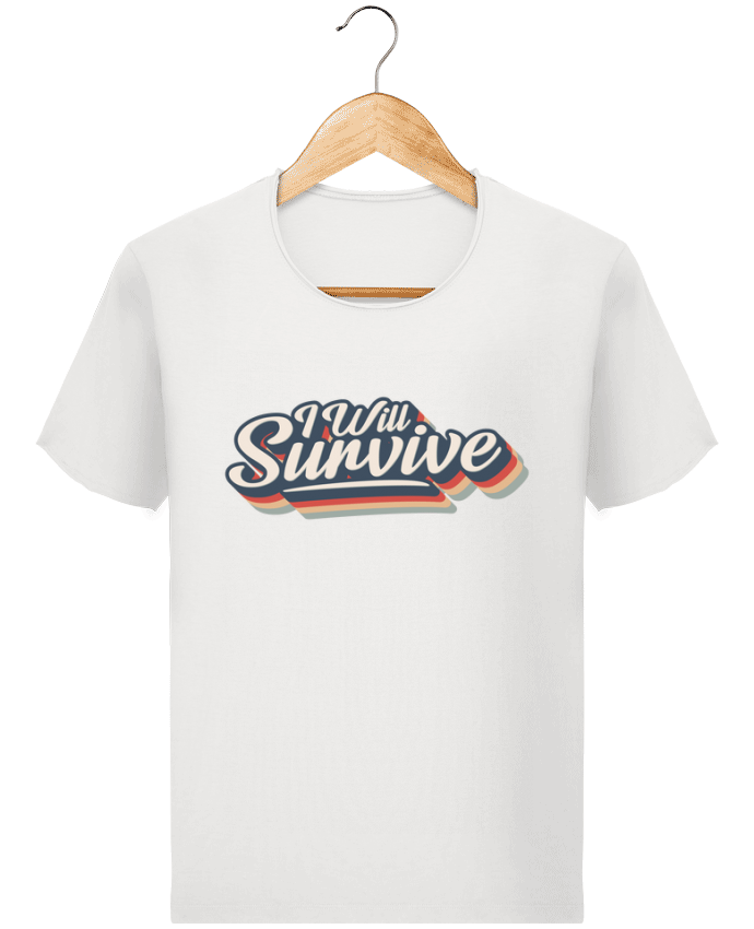 T-shirt Men Stanley Imagines Vintage I will survive by tunetoo