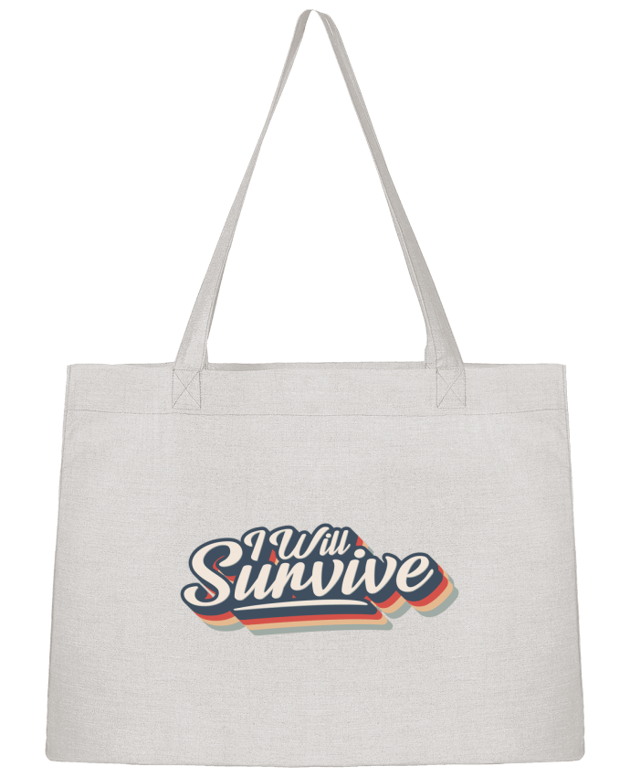 Shopping tote bag Stanley Stella I will survive by tunetoo