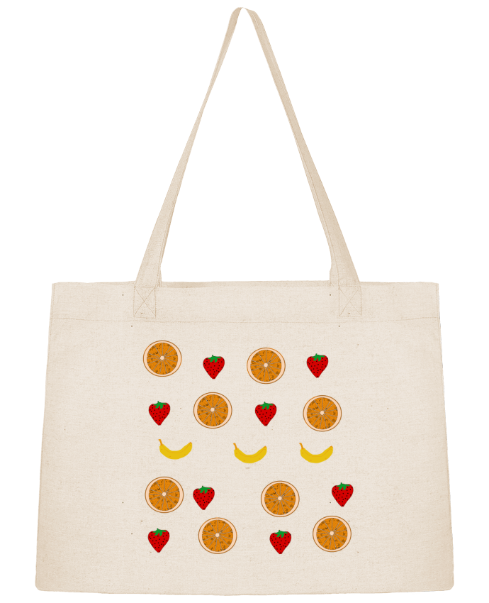 Shopping tote bag Stanley Stella Fruits by Paalapaa