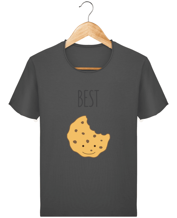  T-shirt Homme vintage BFF - Cookies & Milk 1 par tunetoo