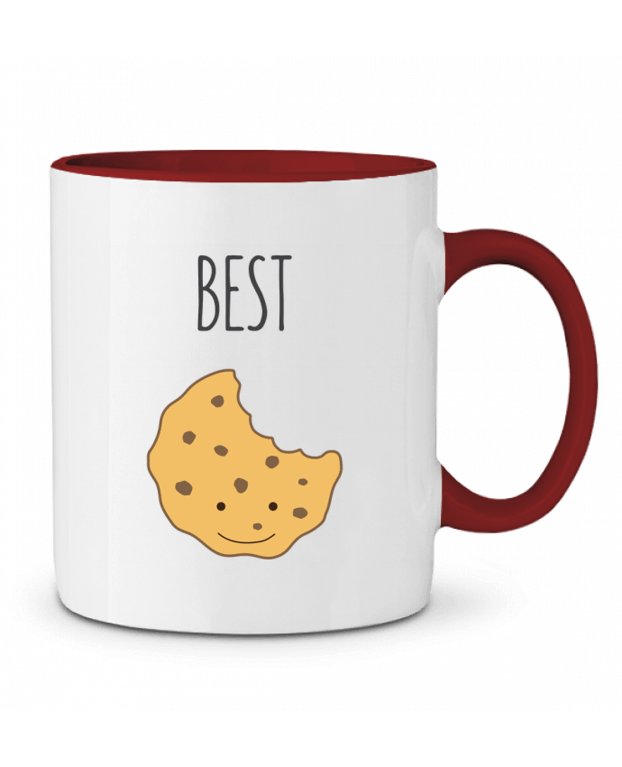 Two-tone Ceramic Mug BFF - Cookies & Milk 1 tunetoo