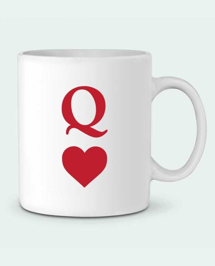 Ceramic Mug Q - Queen by tunetoo