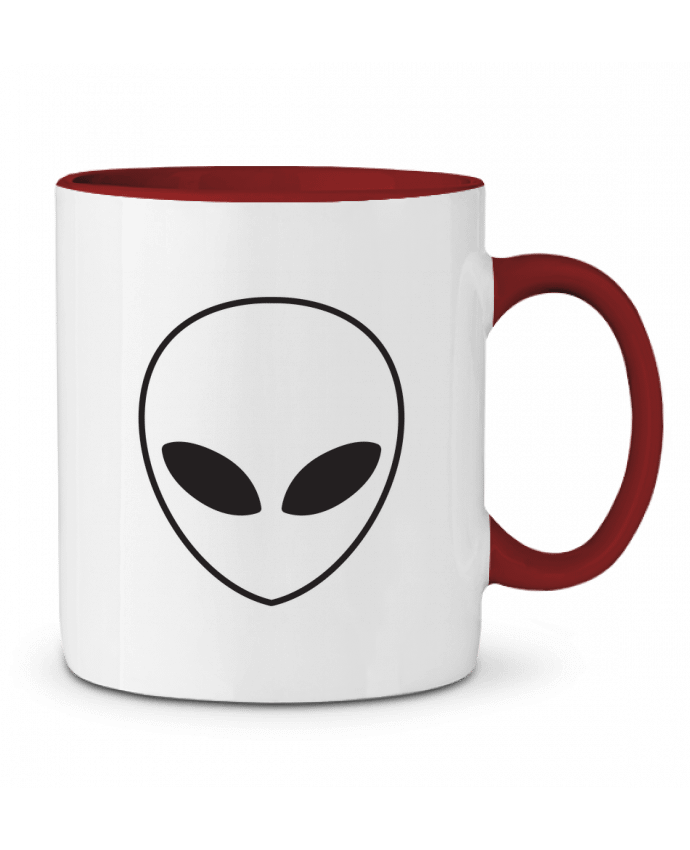 Taza Cerámica Bicolor Alien and Planet tunetoo
