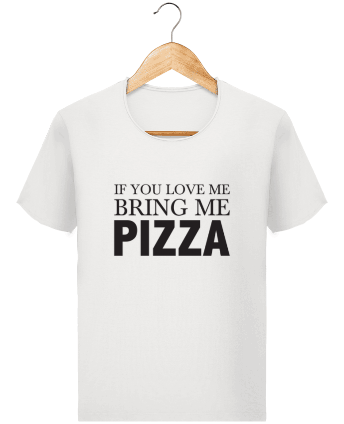  T-shirt Homme vintage Bring me pizza par tunetoo