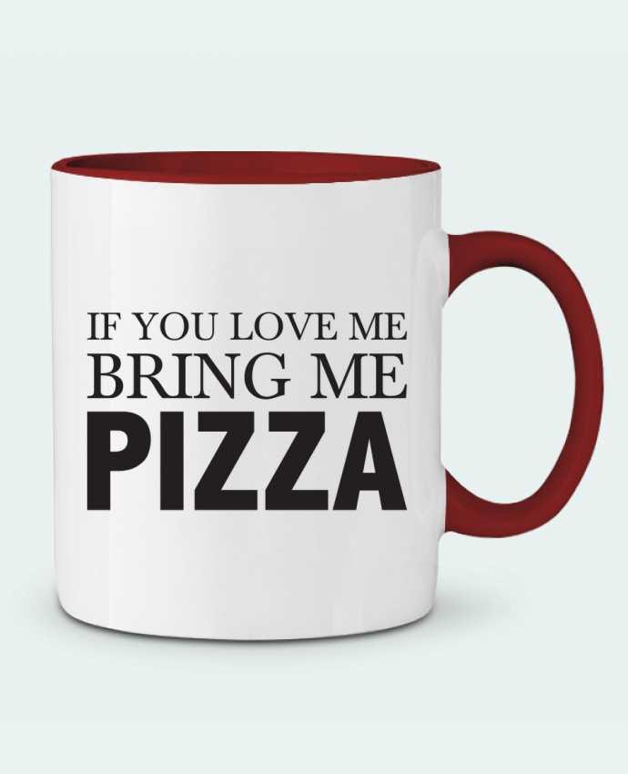 Two-tone Ceramic Mug Bring me pizza tunetoo