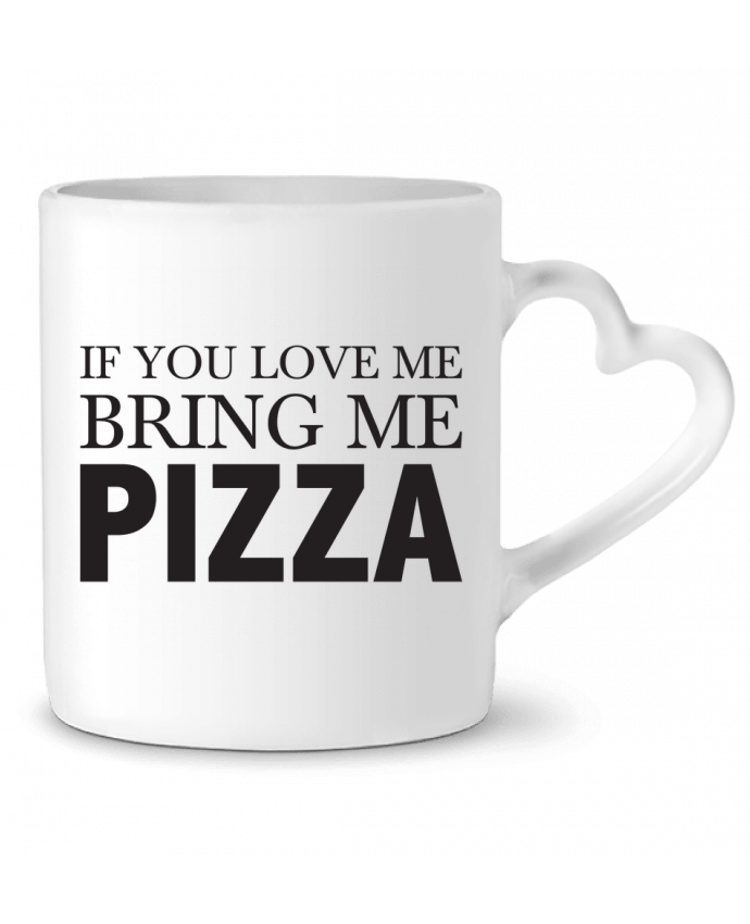 Mug Heart Bring me pizza by tunetoo