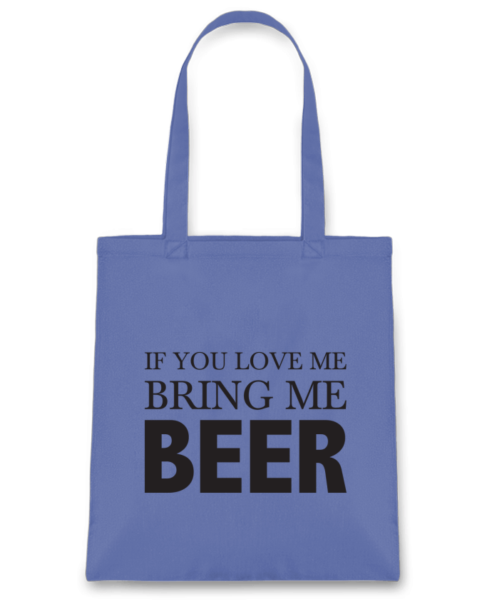 Tote Bag cotton Bring me beer by tunetoo