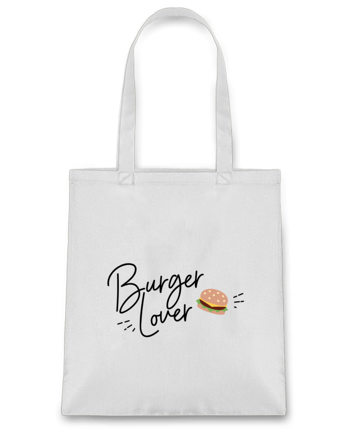 Tote Bag cotton Burger Lover by Nana