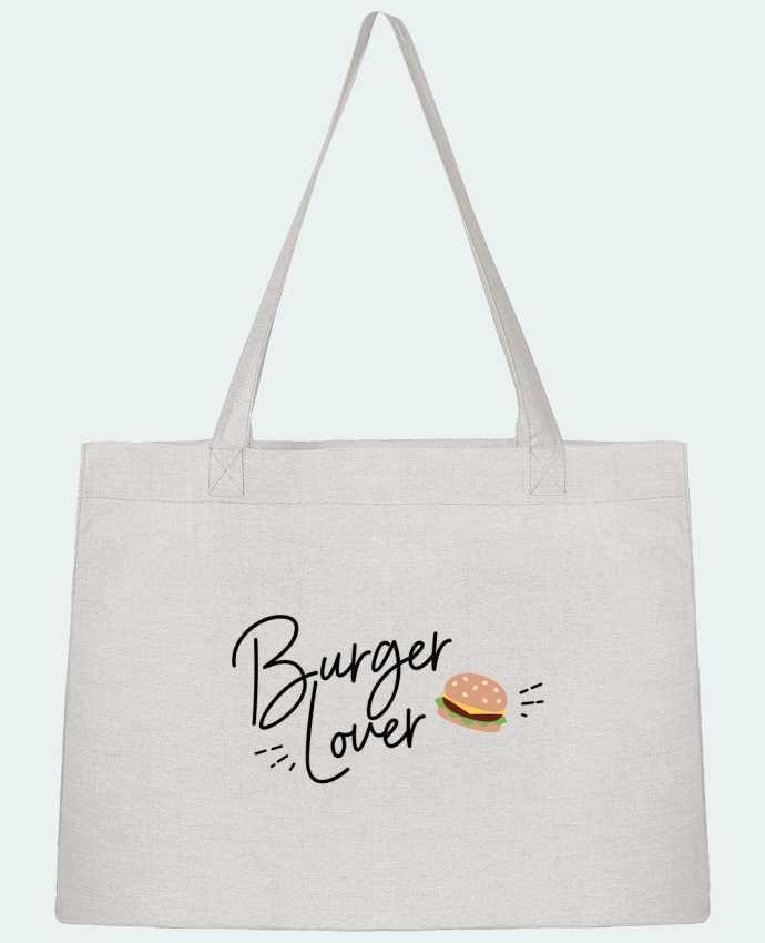 Shopping tote bag Stanley Stella Burger Lover by Nana