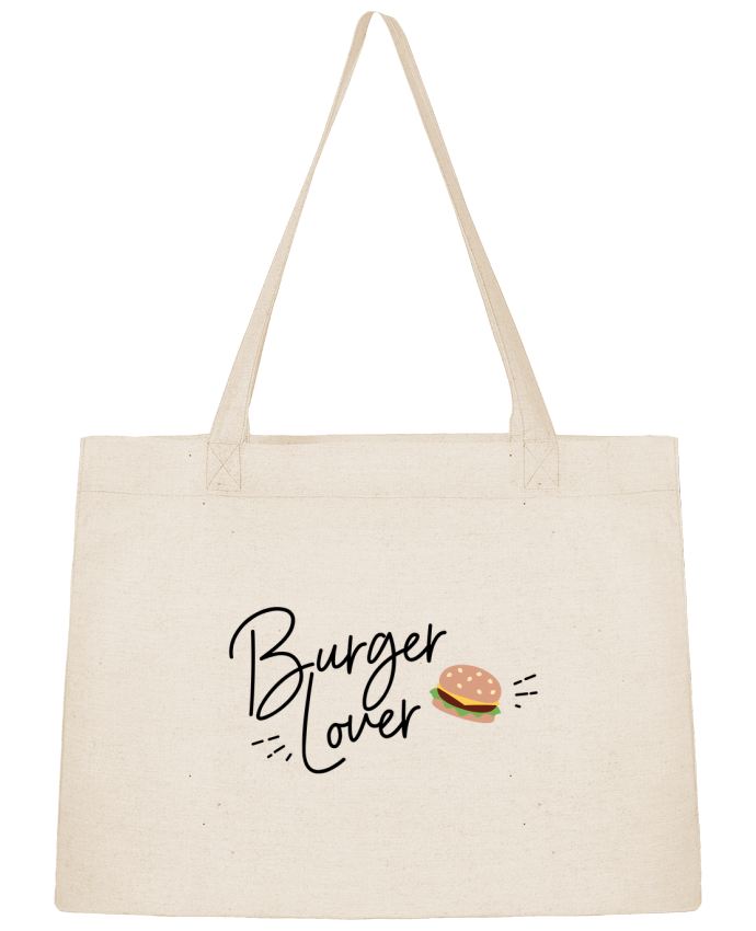 Shopping tote bag Stanley Stella Burger Lover by Nana