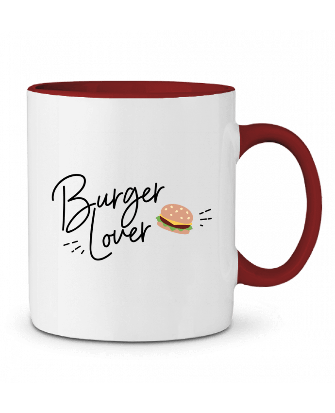 Mug bicolore Burger Lover Nana