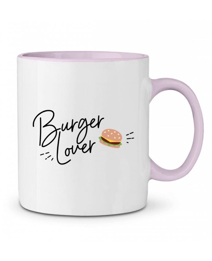 Two-tone Ceramic Mug Burger Lover Nana