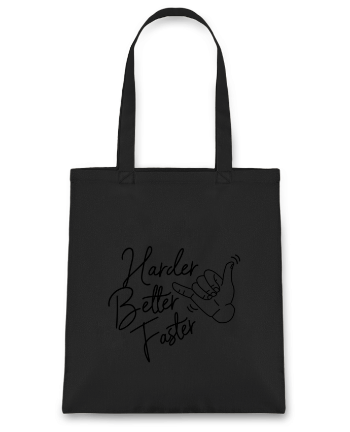 Tote Bag cotton Harder Better Faster by Nana