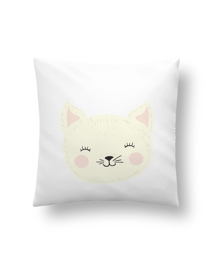 Cushion synthetic soft 45 x 45 cm every cat is my best friend by livelongdesign