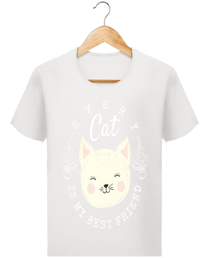 Camiseta Hombre Stanley Imagine Vintage every cat is my best friend por livelongdesign