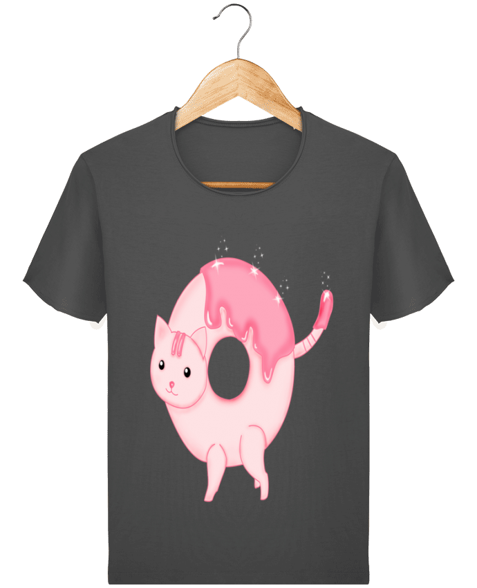 Camiseta Hombre Stanley Imagine Vintage Tasty Donut Cat por Thesoulofthedevil