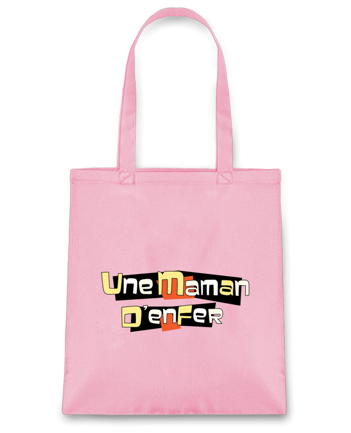 Tote Bag cotton Une maman d'enfer by tunetoo