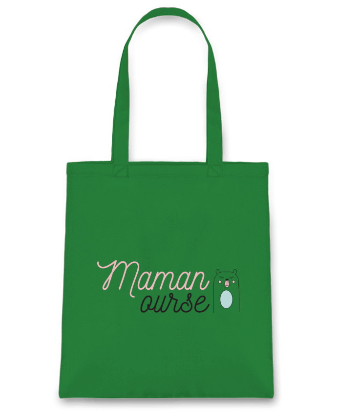 Tote Bag cotton Maman ourse by tunetoo
