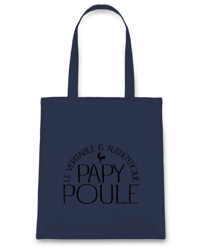 Tote Bag cotton Papy Poule by Freeyourshirt.com