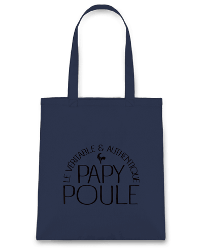 Tote-bag Papy Poule par Freeyourshirt.com