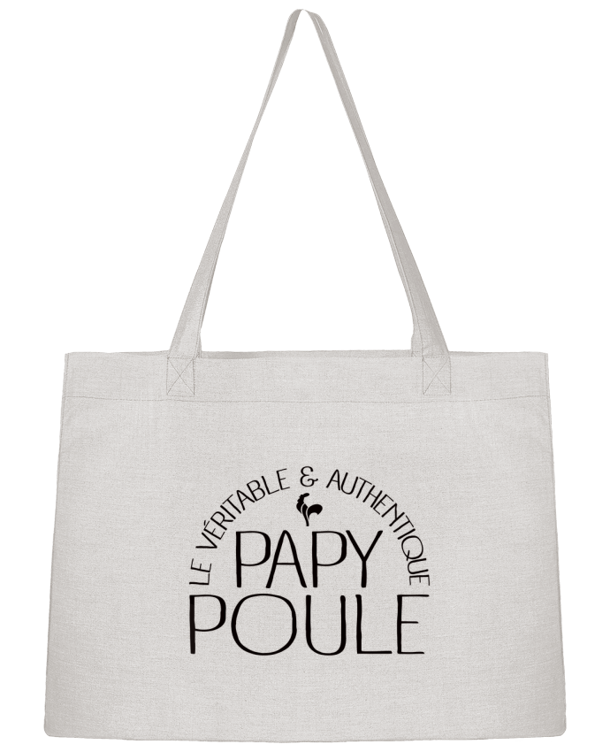 Shopping tote bag Stanley Stella Papy Poule by Freeyourshirt.com