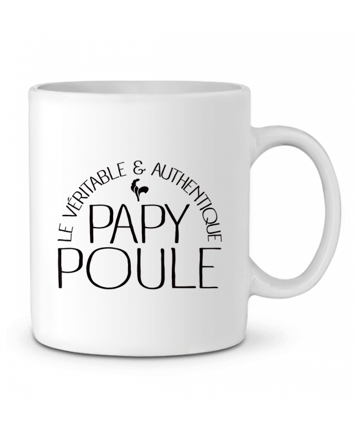 Mug  Papy Poule par Freeyourshirt.com