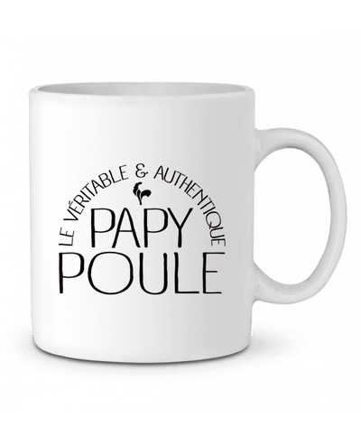 Mug  Papy Poule par Freeyourshirt.com