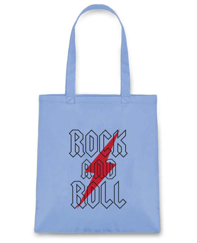 Tote Bag cotton Rock And Roll by Freeyourshirt.com