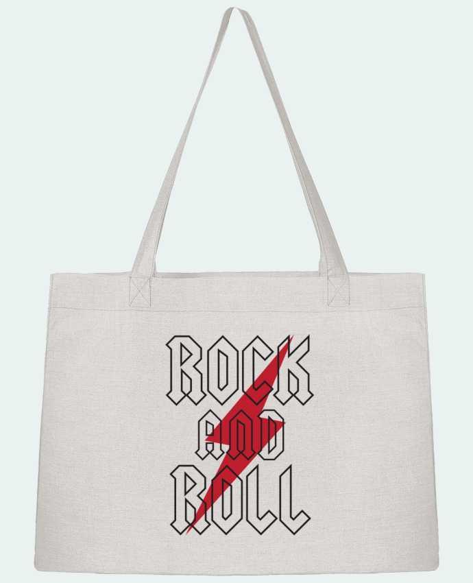 Sac Shopping Rock And Roll par Freeyourshirt.com