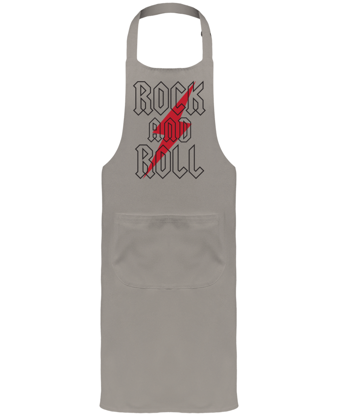 Delantal Jardinero o Somelier con Bolsillo  Rock And Roll por Freeyourshirt.com