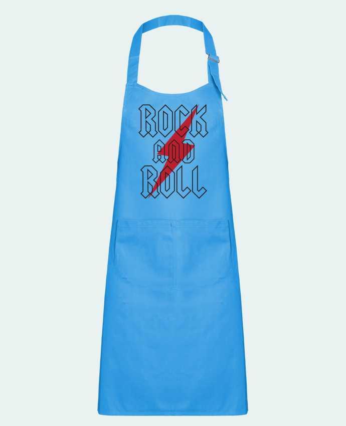 Kids chef pocket apron Rock And Roll by Freeyourshirt.com