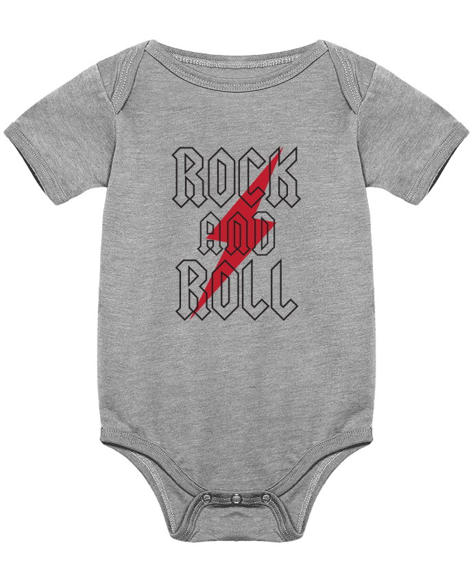 Body Bebé Rock And Roll por Freeyourshirt.com