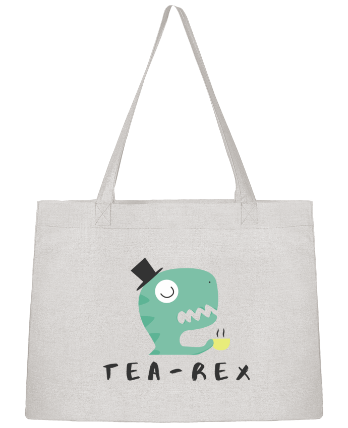 Shopping tote bag Stanley Stella Tea-rex by tunetoo