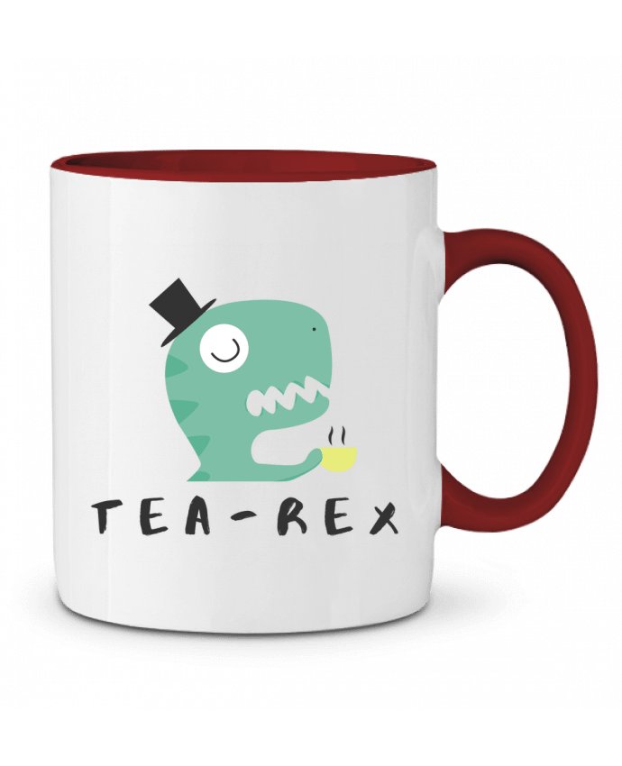 Mug bicolore Tea-rex tunetoo