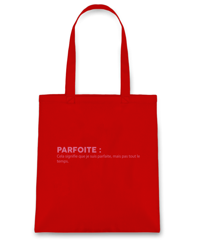 Tote Bag cotton PARFOITE by tunetoo