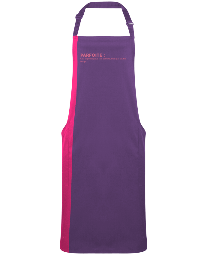 Tablier bicolore PARFOITE par  tunetoo