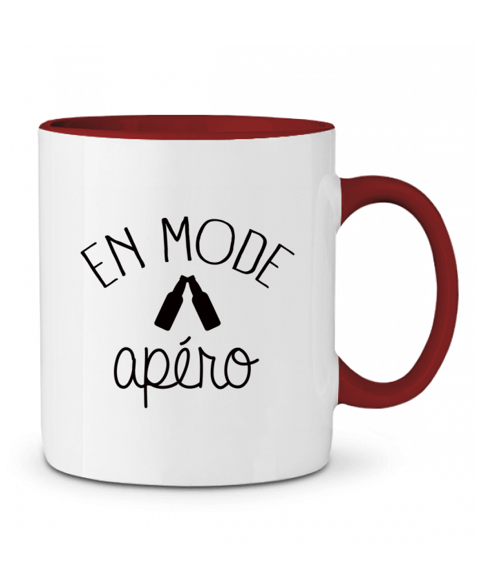 Taza Cerámica Bicolor En Mode Apéro Freeyourshirt.com