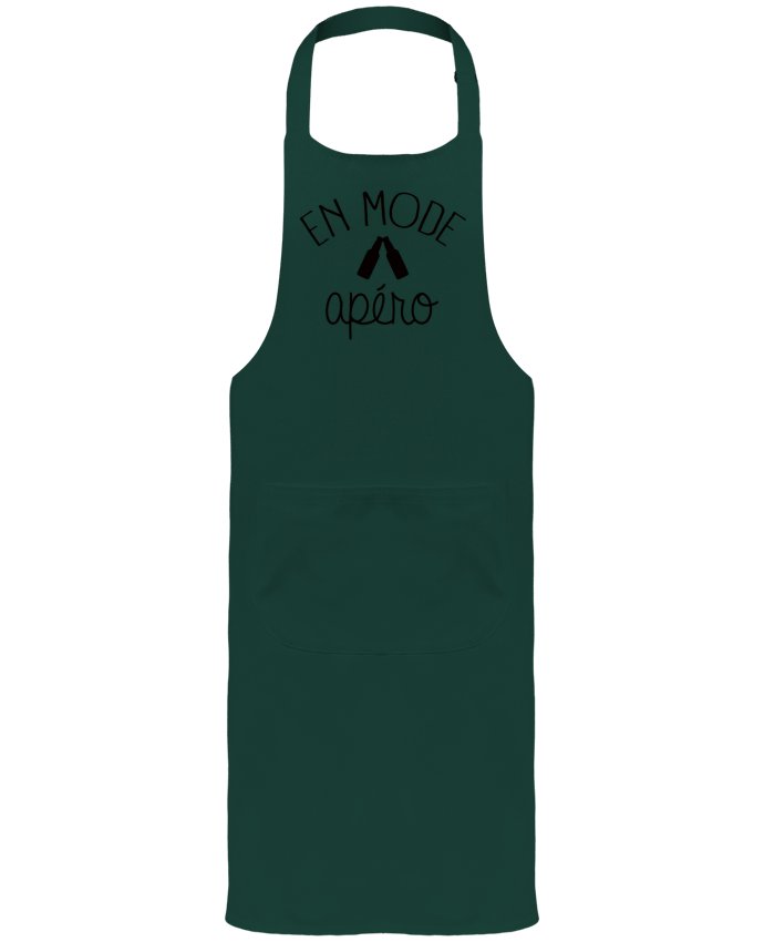 Garden or Sommelier Apron with Pocket En Mode Apéro by Freeyourshirt.com
