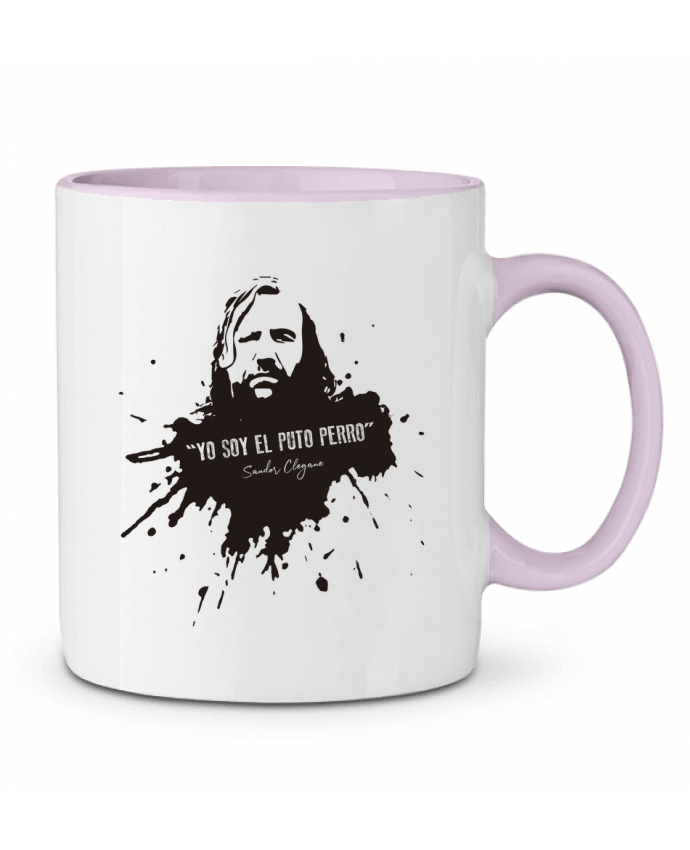 Taza Cerámica Bicolor El Puto Perro Sandor Clegane Soul Dragon