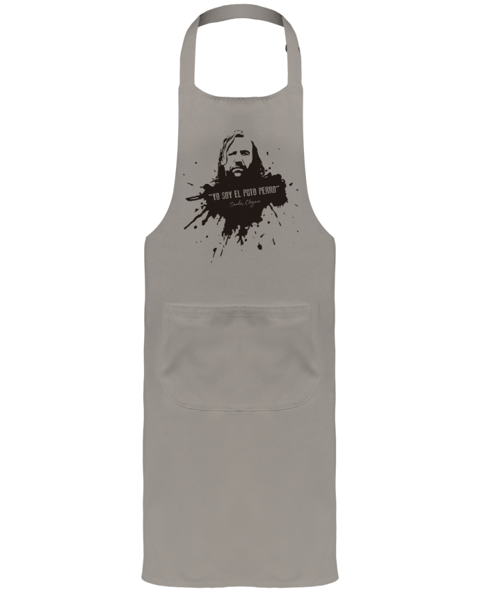 Delantal Jardinero o Somelier con Bolsillo  El Puto Perro Sandor Clegane por Soul Dragon