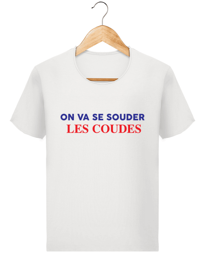  T-shirt Homme vintage On va se souder les coudes par tunetoo