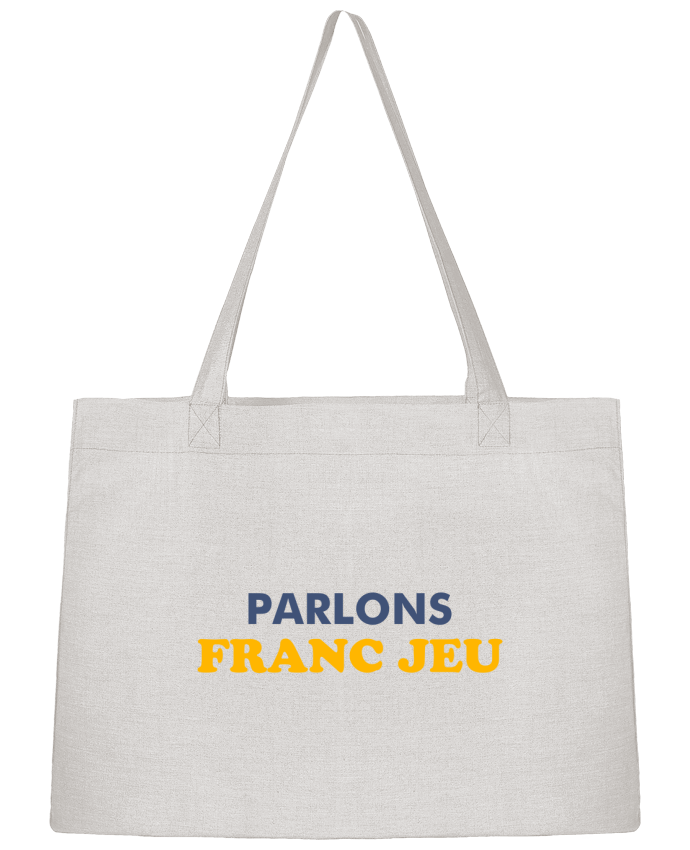 Shopping tote bag Stanley Stella Parlons franc jeu by tunetoo